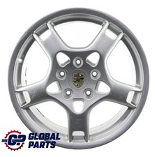 Porsche 987 997 Silver Lobster Claw Wheel Alloy Rim 19" 8J ET:57 99736215601