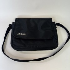 Epson Laptop Black Computer Carrying Case Bag Shoulder Strap 13  X 12  X 4.5  