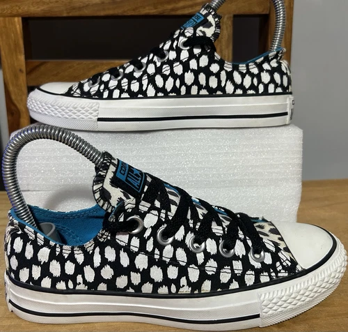 Decolte unisex Converse All Star OX stampa animalier. Taglia UK 3.