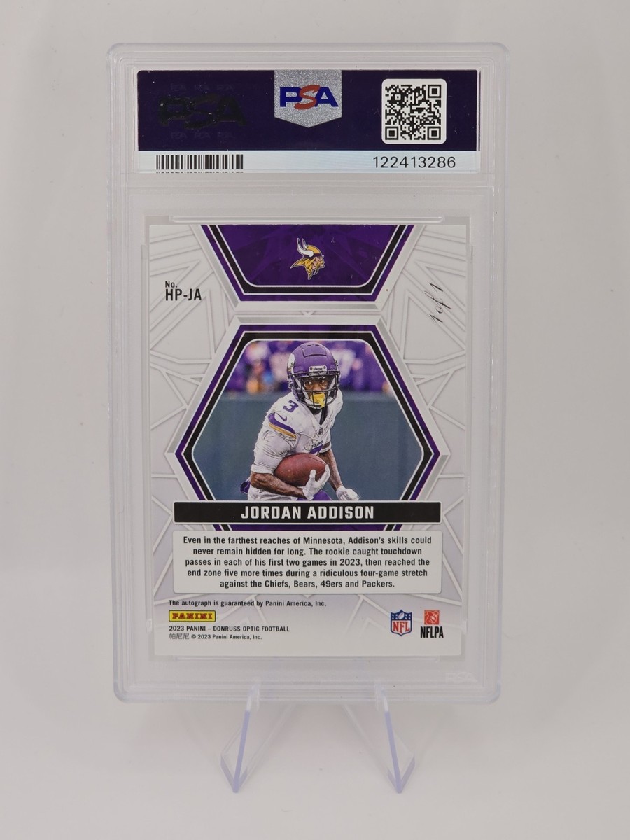 2023 Panini Donruss Optic - Hidden Potential Jordan Addison