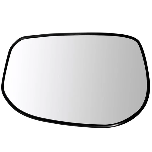 LEFT Side Chrome Mirror Glass W/Plate Flat For 09-14 Honda 76253-TK6-305