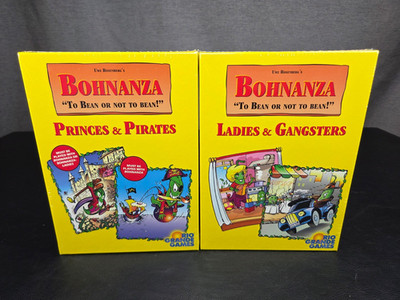 NEW Princes & Pirates Ladies & Gangsters  Bohnanza Expansions Rio Grande Games