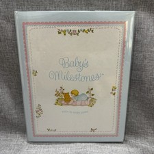 Vintage Baby s Milestones Baby Book Artist Mary McClain Birth to 7 years Unisex