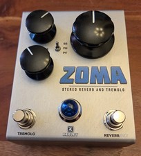 Keeley Zoma Stereo Reverb and Tremolo Pedal