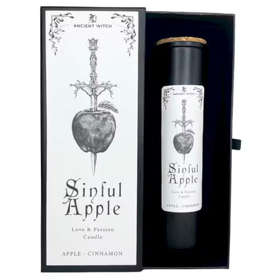 Sinful Apple  - Ritual - Love & Passion Candle  -Apple / Cinnamon - NEW