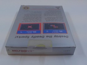 Atari 7800 NIB Meltdown BRAND NEW SEALED HANG TAG NEAR PERFECT CORNERS