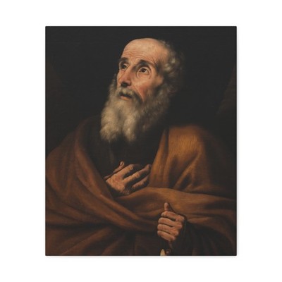 Ribera, Jusepe de, lo Spagnoletto - San Andrés 1 - Canvas Wall Art