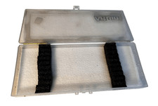 ArtBin Brush Box-14"X6"X1.25" Translucent Easy to Use