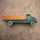 Vintage Dinky 418 Leyland Comet Truck Hinged Tailboard 1950s Green/Orange (Z30)