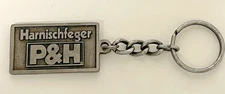 P&H Pawling & Harnischfeger Keychain Pewter Conceived In Liberty