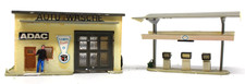 Faller HO B-296 Tankstelle mit Autowäsche H0 HO 1:87