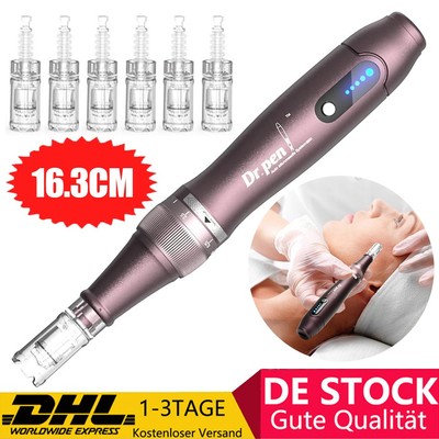 Microneedling Pen A10 Elektrischer Derma-Pen Drahtloser Mikronadel Derma Stift