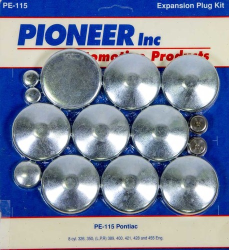 Pioneer PE-115, Kit 350 Fits Pontiac Freeze Plug Kit Performance Racing Parts - Picture 3 of 10