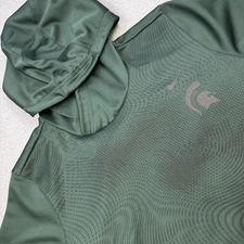 Michigan State Spartans Hoodie Mens 2XL Green NCAA College Football Nike Dri Fit