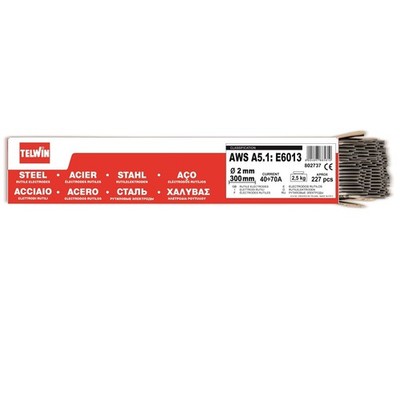 Telwin MMA Steel Welding Rutilic Electrodes Diameter 2mm 2.5kg
