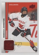 2023 Team Canada Juniors Women's WC Exclusives 75/100 Rebecca Johnston #51 0it0