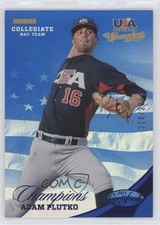 2013 USA Baseball Champions Certified National Team Mirror Blue Adam Plutko 4l3