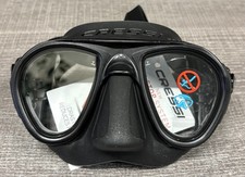 Cressi Calibro Scuba Diving/Freediving Mask with Anti Fog Technology Black 