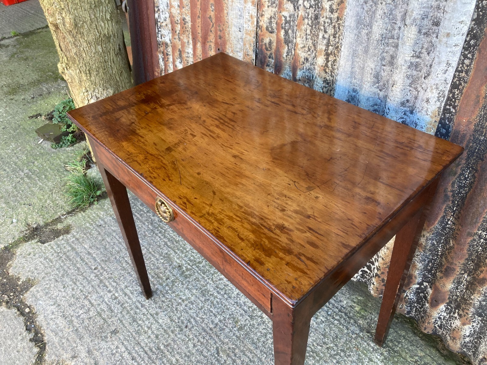 Mahogany Side Table eBay