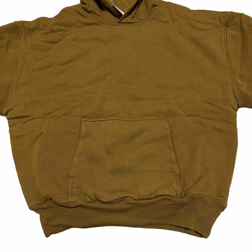 Yeezy x Gap YZY Mustard Hoodie Kids Large Fits Women Small Double Layered NWT - Picture 4 of 16