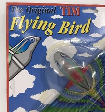 Vintage 1988 The Original Tim Flying Bird Toy Flys Up To 50 Yards Sealed NOS