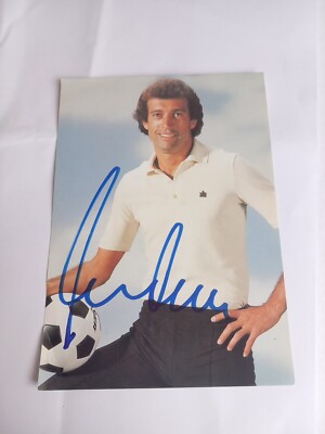 Signed Advertising Postcard Bernd Cullmann 1.FC Cologne NEW 