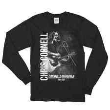 Chris Cornell Tribute 100% Cotton LS T-shirt * Created by SpitFire Studio Inc* 