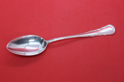 Chippendale by CG Hallbergs 8 1/2" Tablespoon (Serving) "X" Mono (1936) ~54g - Picture 6 of 15