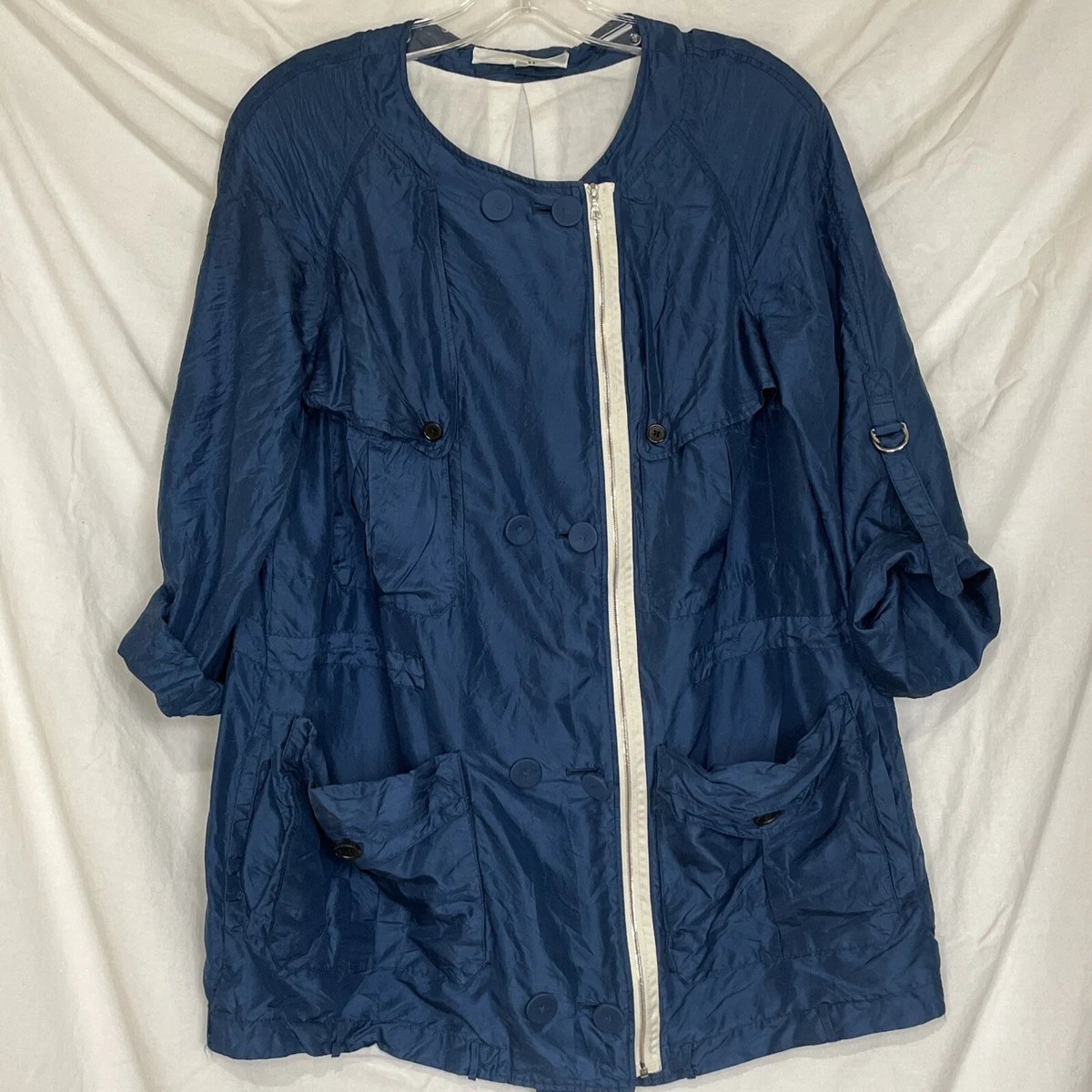 Silk silk hotsell parachute jacket