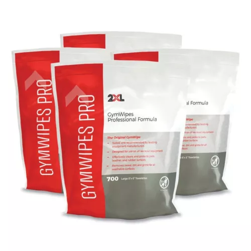 2XL L38 1-Ply 6 x 8 Gym Wipes Professional - Unscented/White (4/Carton) New
