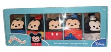 Set Of 5 Disney 4" Squishmallow Mickey Mouse:Through the Years Kellytoys NIB