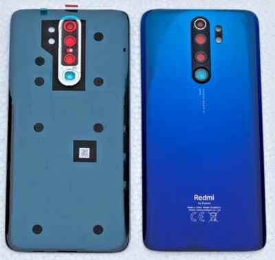 Original Xiaomi Redmi Note 8 Pro Akkudeckel Backcover Rückdeckel Rückglas  Glas