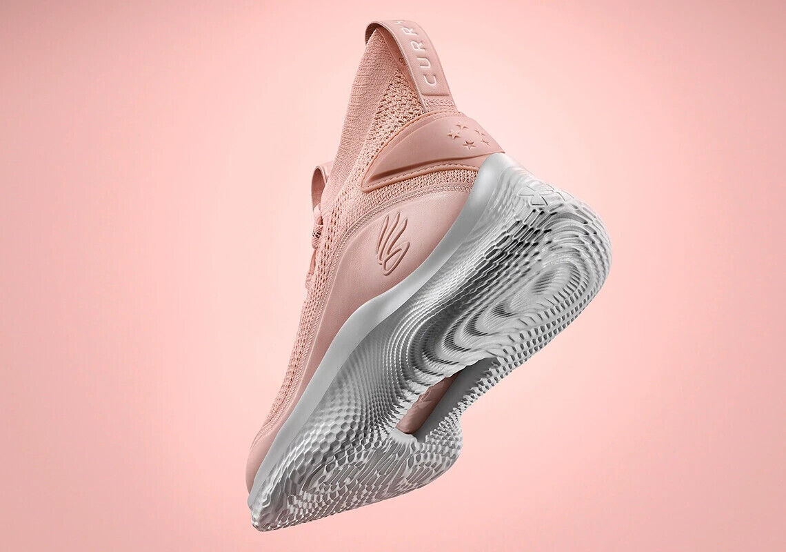 UNDER ARMOUR STEPH CURRY 8 Flow CLASS-Y Pink Rose White UNDER ARMOUR STEPH CURRY 8 Flow CLASS-Y Pink Rose White