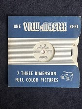 Viewmaster Single Reel- Cinderella- Sawyer s- FT 5