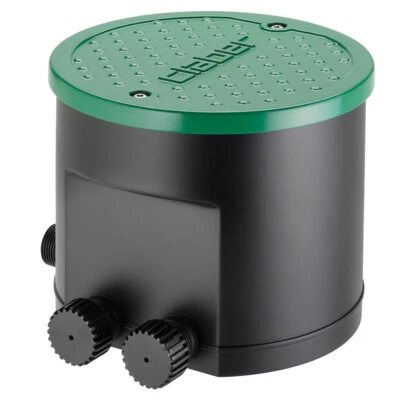 Claber Hydro-4, Vormontierter Schacht mit integriertem Bewässerungscomputer