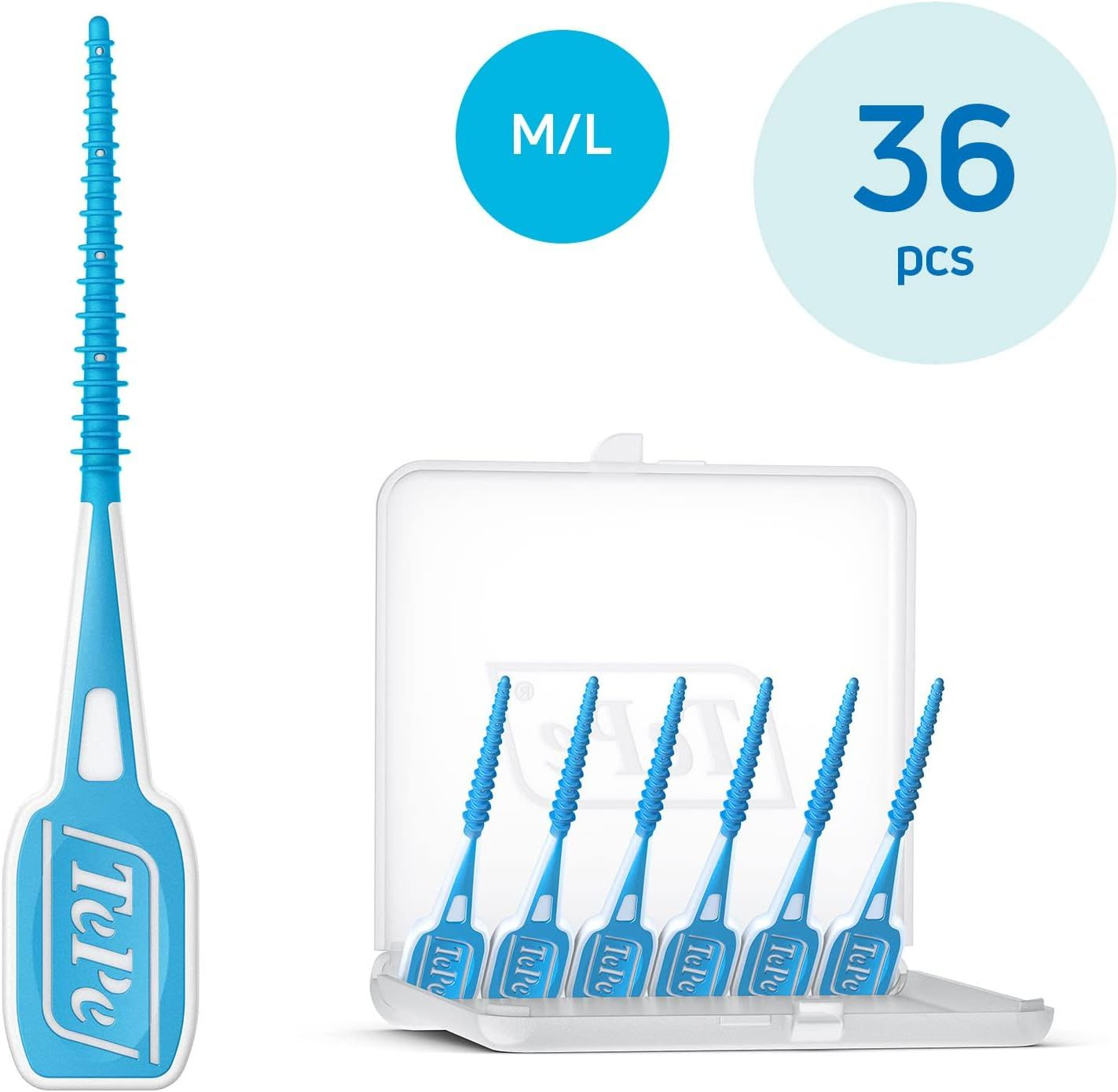 TEPE EasyPick Dental Picks for Daily Oral Hygiene 36 count (Pack of 1) Blue 749447525959 eBay