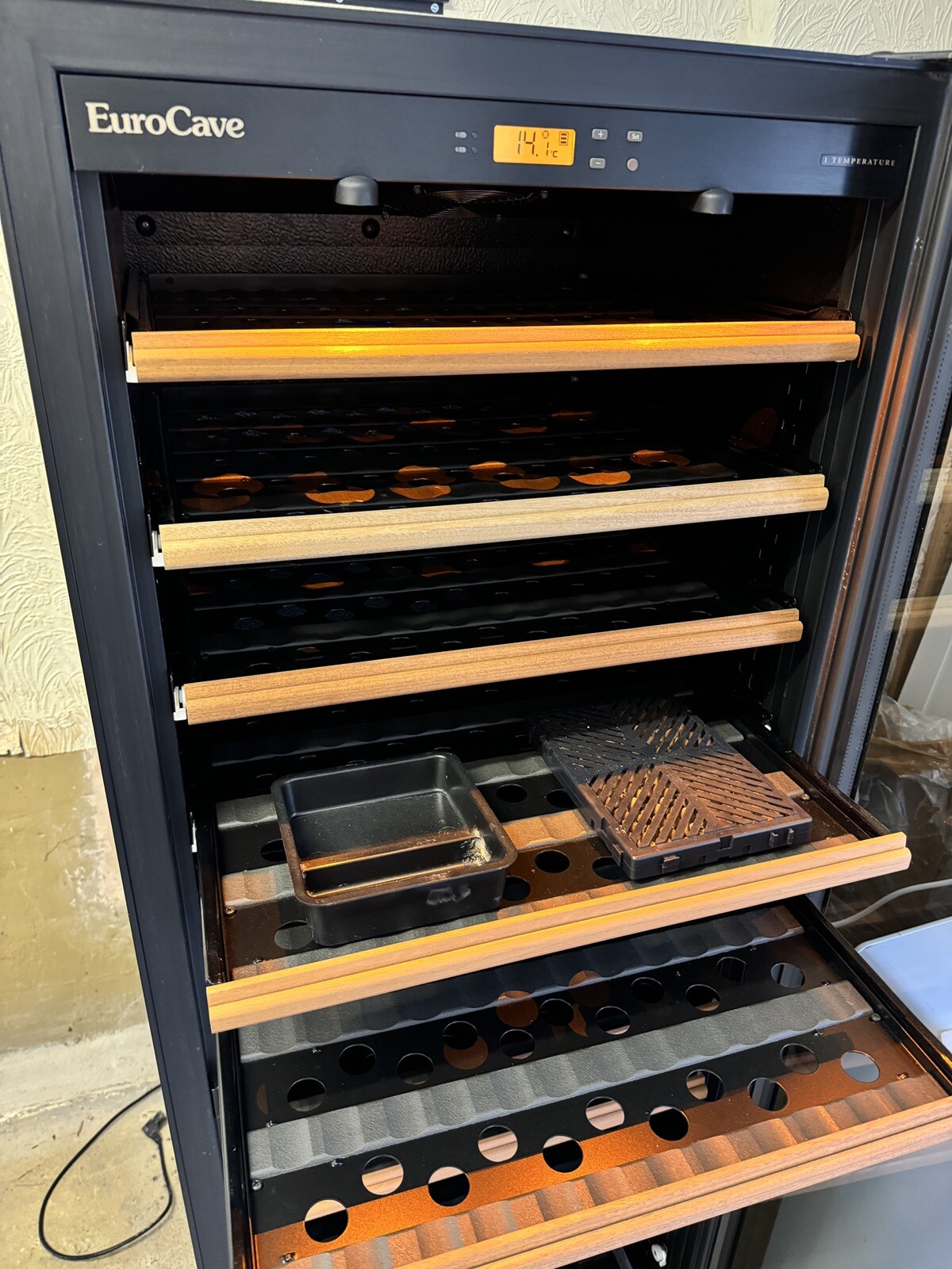 Two Eurocave Wine Fridges eBay