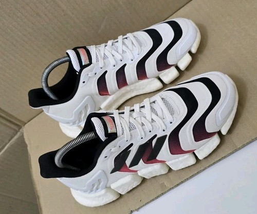SCARPE DA GINNASTICA ADIDAS CLIMACOOL VENTO TAGLIA UK 4,5 BIANCHE E ROSSE SUPER - Foto 3 di 10
