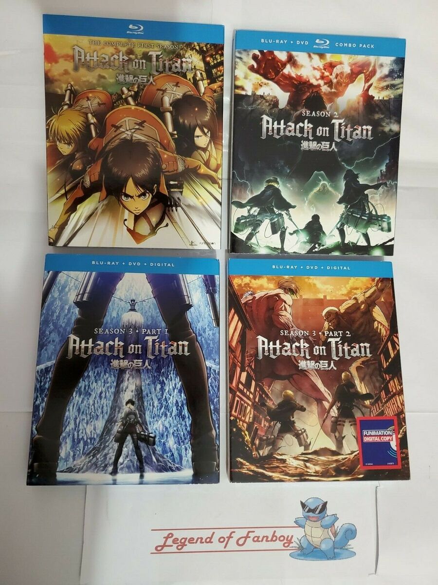 Attack on Titan: Season 3 - Part 2 Blu-ray (Blu-ray + DVD +