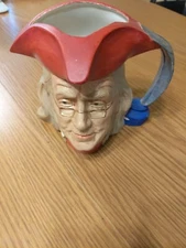 Byron Molds Ben Franklin  Ceramic Mug American Colonial History