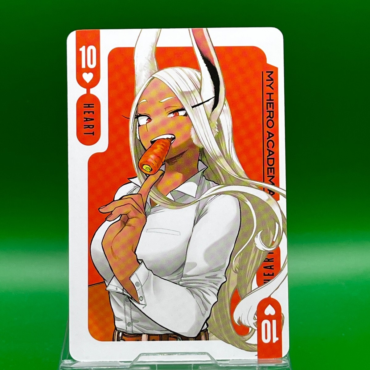 Mirko My Hero Academia Heart 10 Collectable Playing Card TCG Anime