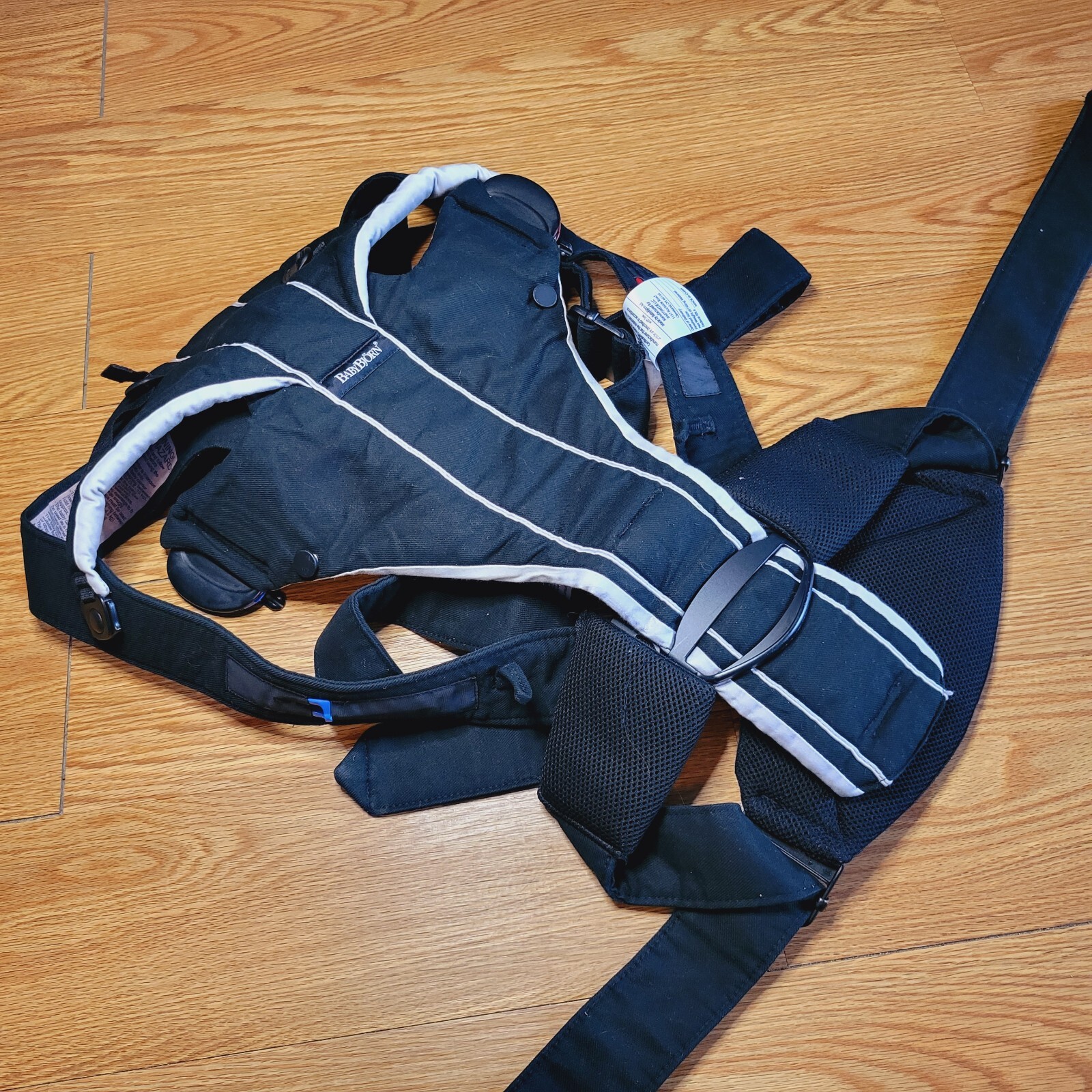 Baby Bjorn Baby Carrier Active  in Black / Black  -Front Carrier Newborn