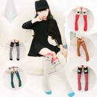 Kids Girls Girl Over The Knee Socks Thigh High Long Cotton Stockings Leggings