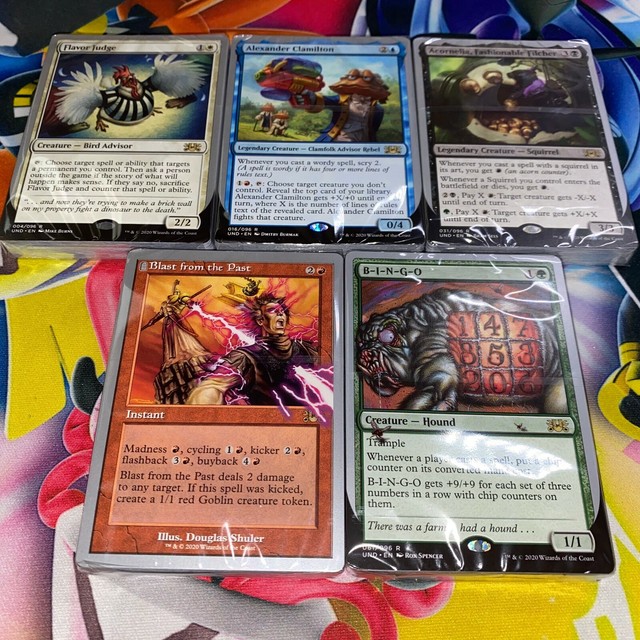 MTG! UNSANCTIONED COMPLETE SET of 5 DECKS ONLY SEALED NO F/A LANDS