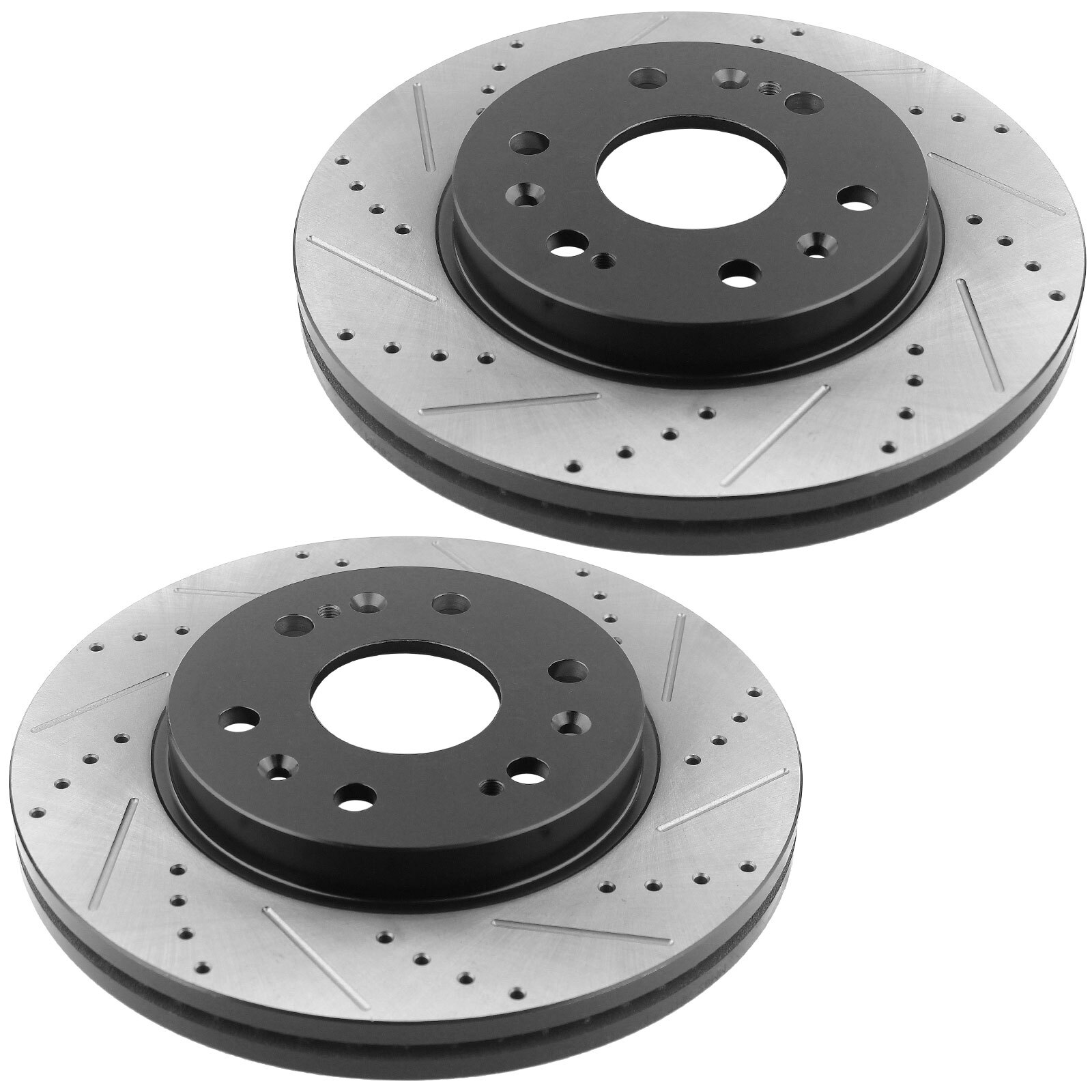 Front Brake Rotors Pair 2 for Chevy Silverado 1500 Tahoe GMC Sierra