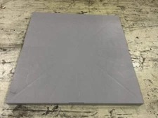 36" x 36" x 2" Gray Plastic Equipment Pad