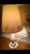 Disney Winnie The Pooh Tigger Piglet Eeyore Roo Butterfly White Yellow Lamp NEW