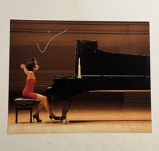 YUJA WANG SIGNED 8x10 PHOTO PIANIST AUTOGRAPH...