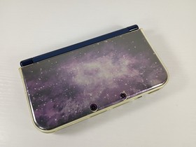 Nintendo New 3DS XL Galaxy Edition Handheld Console System Tested - Cosmetic Dmg