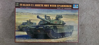 NEW Trumpeter Italian C1 Ariete MBT With Uparmored 1/35 #00394